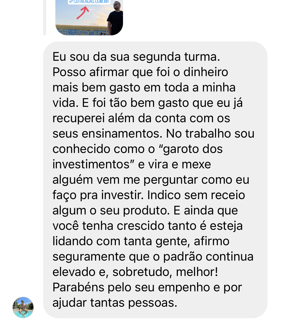 Resultado de aluno do ASI
