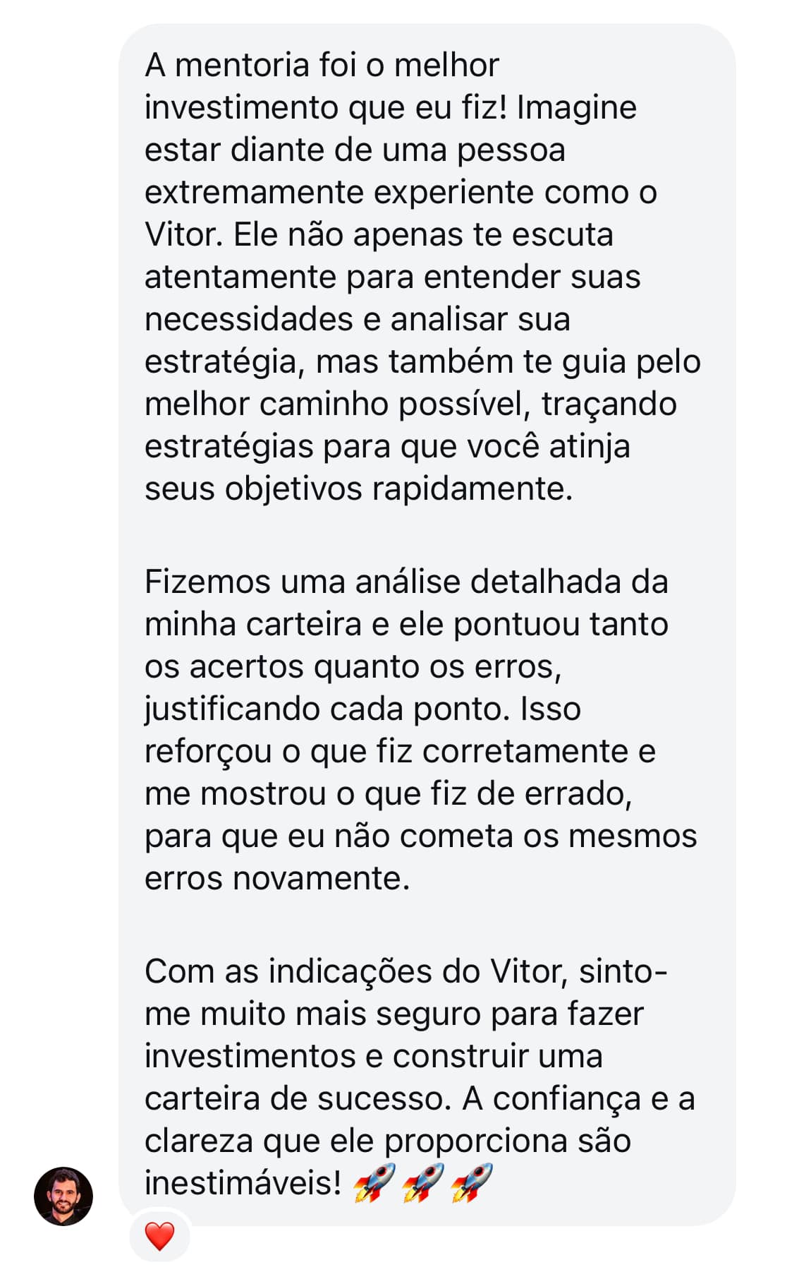 Resultado de aluno do ASI